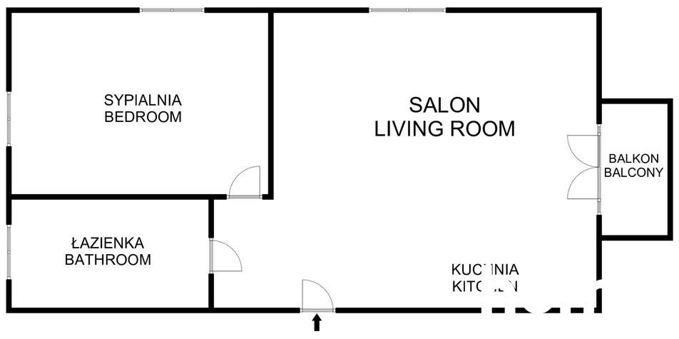 SPACIOUS 2 ROOMS 53 M2 | BASEMENT | BALCONY | CENTER | TARGOWA STREET - Apartment - Rent - Krakowski, Krzeszowice
