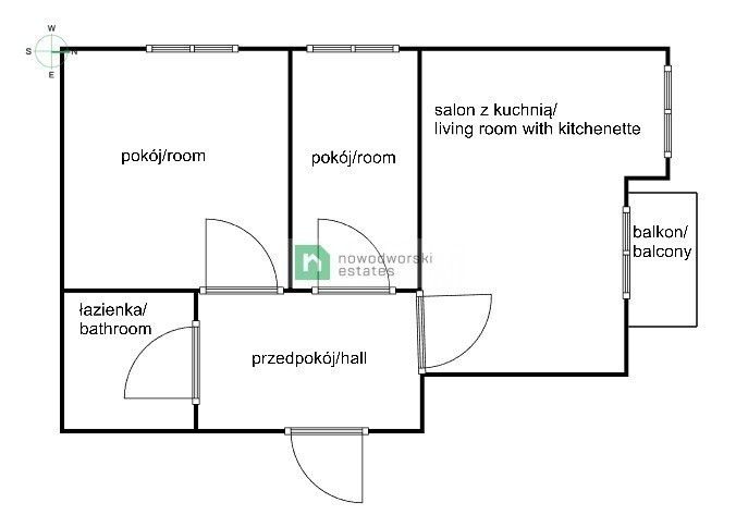 FOR RENT! 3-room apartment – BIEŃCZYCE, Kombatantów Estate - Квартира - Оренда - Kraków, Nowa Huta