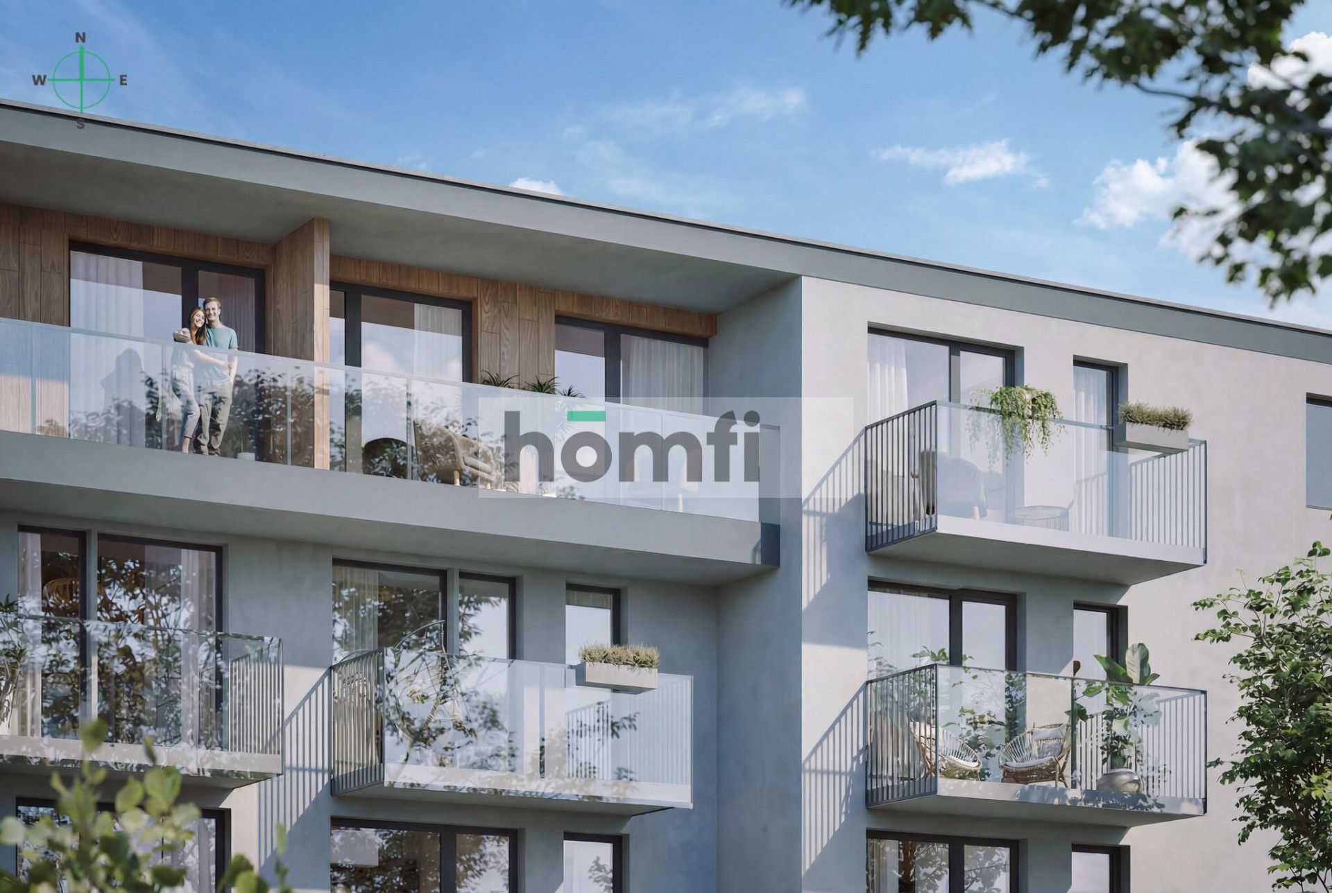 MODERN INVESTMENT | DĘBOWA 45 | 3 ROOMS | LOGGIA | TERRACE | UNDERGROUND PARKING | STORAGE ROOM | CENTER - Квартира - Продаж - Katowice, Dąb
