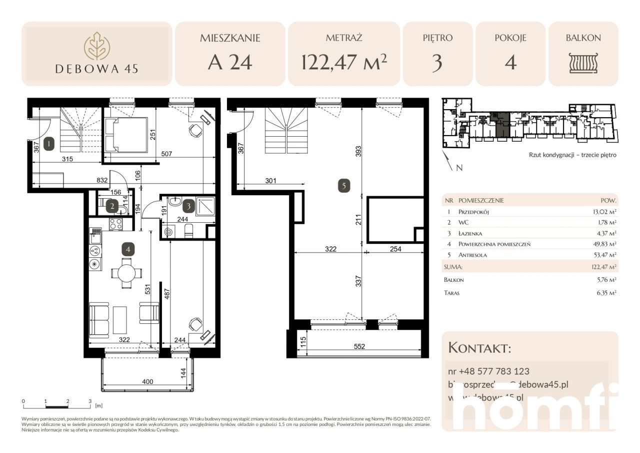 MODERN INVESTMENT | DĘBOWA 45 | 3 ROOMS | BALCONY | TERRACE | UNDERGROUND PARKING | STORAGE ROOM | CENTER - Apartment - Sale - Katowice, Dąb