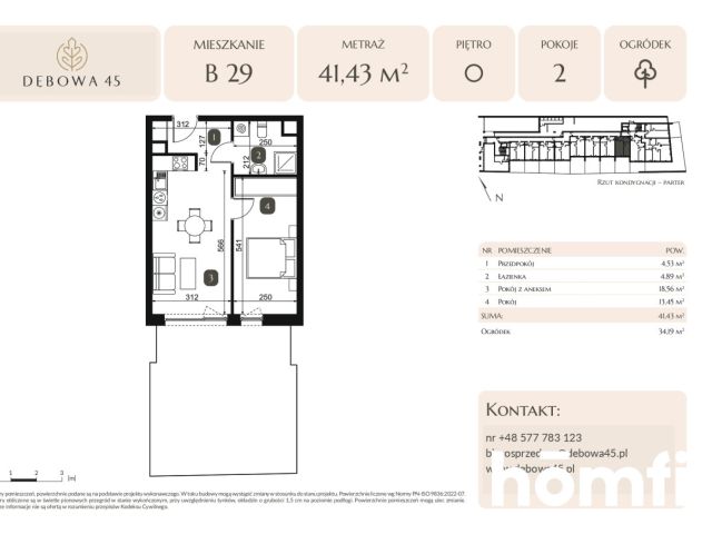 NOWOCZESNA INWESTYCJA | DĘBOWA 45 | 2 POK | OGRÓDEK | PARKING PODZIEMNY | KOMÓRKA | CENTRUM - Mieszkanie - Sprzedaż - Katowice, Dąb