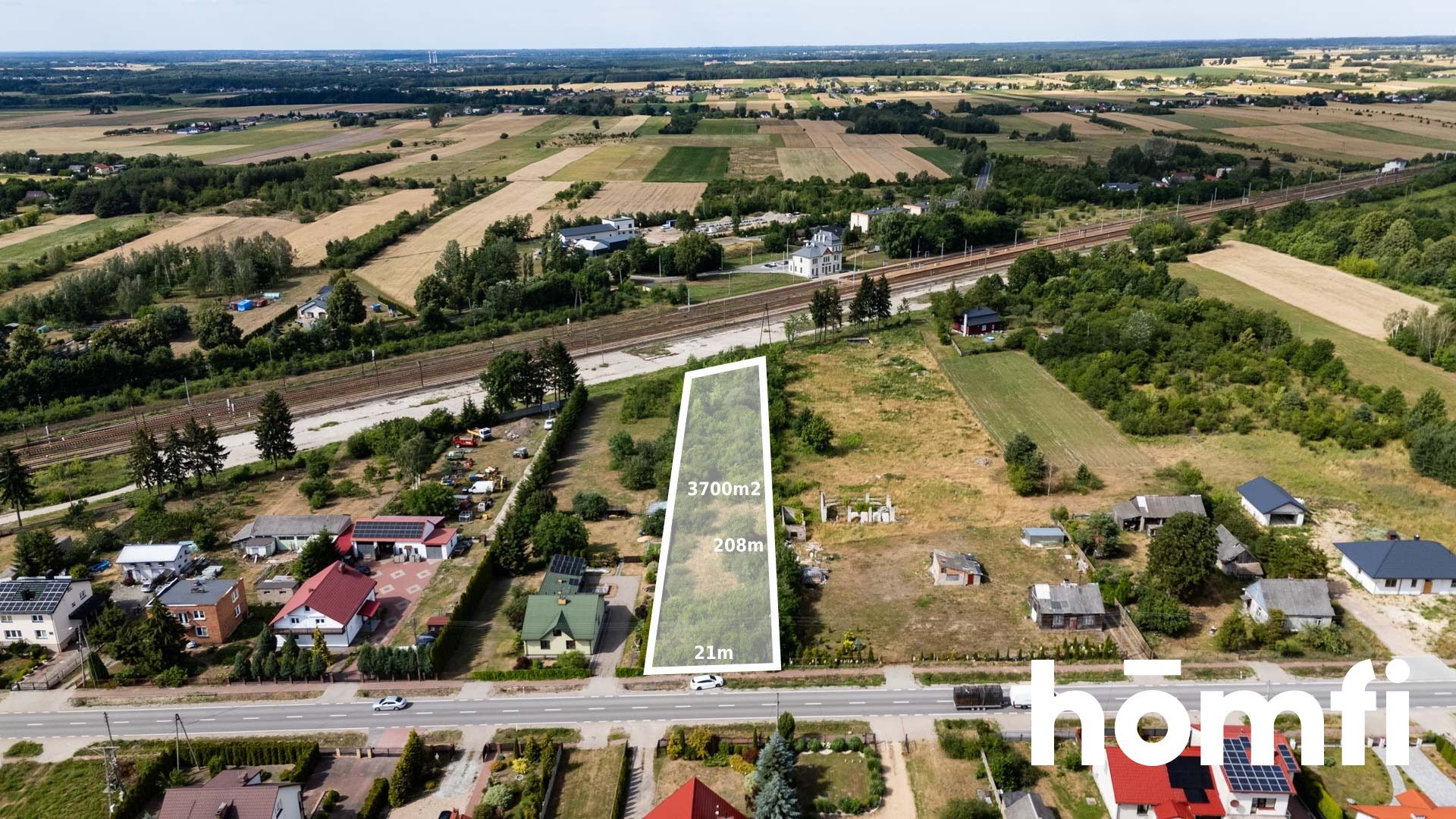 Very nice plot, close to S7, with potential - Plot - Sale - Szydłowiecki, Jastrząb / Lipienice