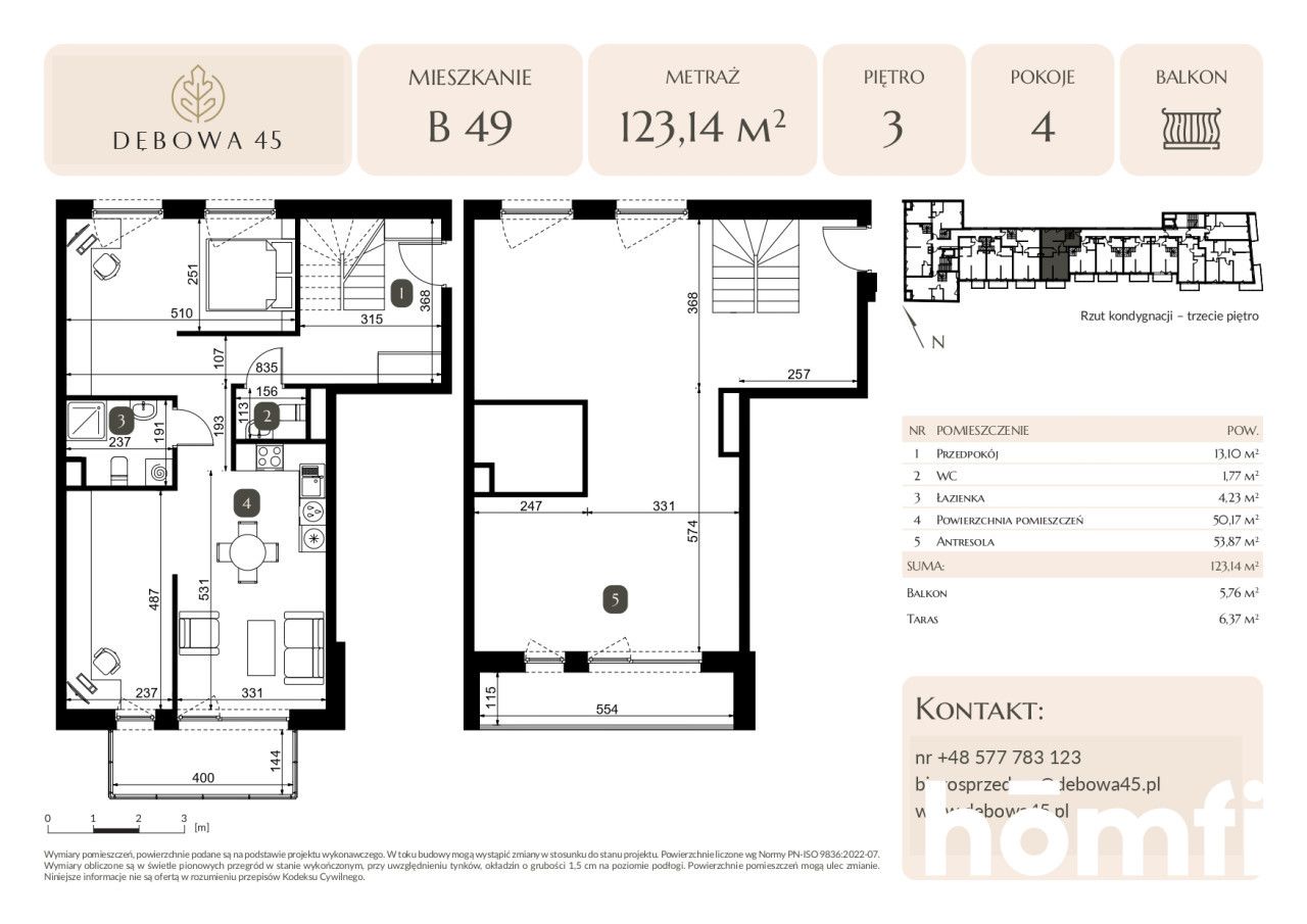 MODERN INVESTMENT | DĘBOWA 45 | 4 ROOMS | BALKONY | TERRACE | UNDERGROUND PARKING | STORAGE ROOM | CENTER - Apartment - Sale - Katowice, Dąb
