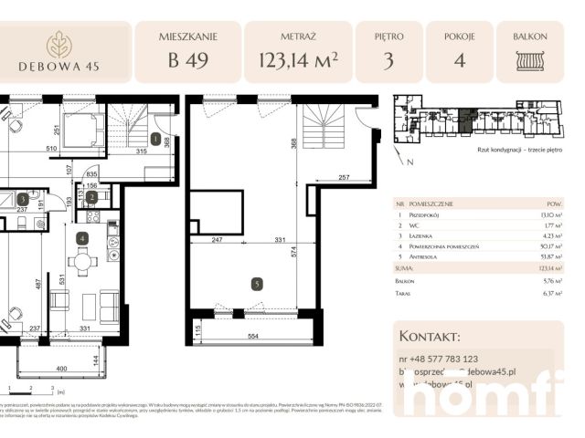 MODERN INVESTMENT | DĘBOWA 45 | 4 ROOMS | BALKONY | TERRACE | UNDERGROUND PARKING | STORAGE ROOM | CENTER - Квартира - Продаж - Katowice, Dąb