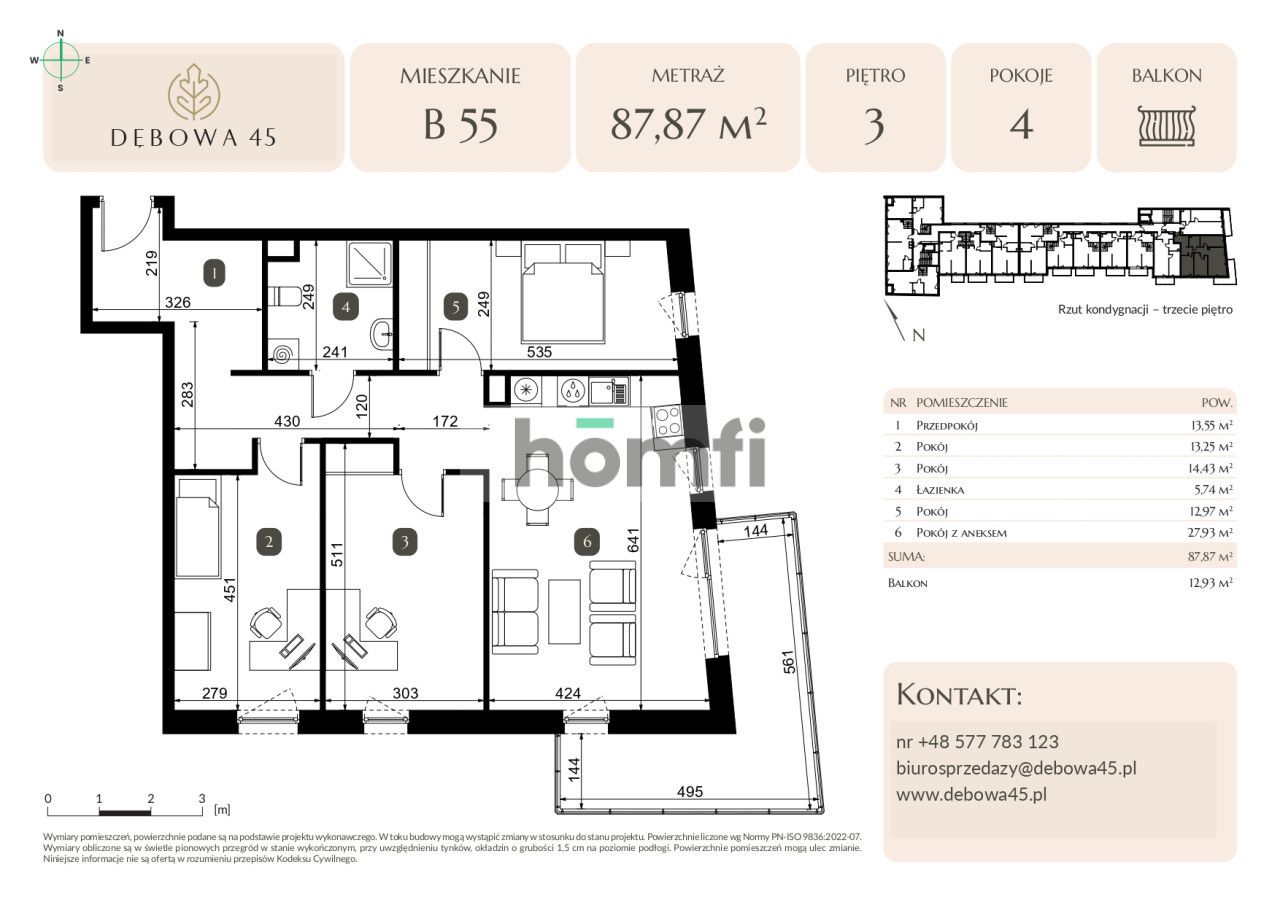 MODERN INVESTMENT | DĘBOWA 45 | 4 ROOMS | BALKONY | UNDERGROUND PARKING | STORAGE ROOM | CENTER - Apartment - Sale - Katowice, Dąb