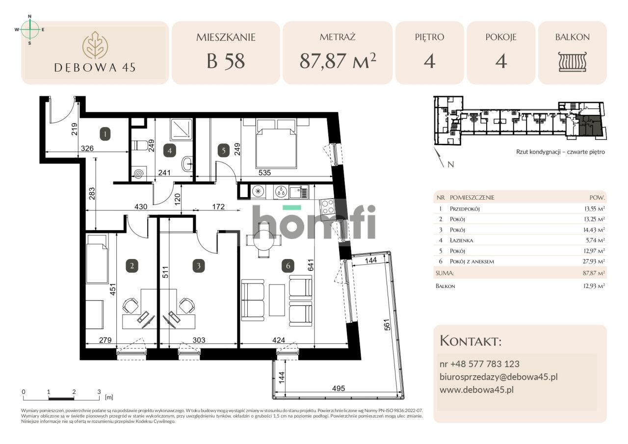 MODERN INVESTMENT | DĘBOWA 45 | 4 ROOMS | BALKONY | UNDERGROUND PARKING | STORAGE ROOM | CENTER - Apartment - Sale - Katowice, Dąb