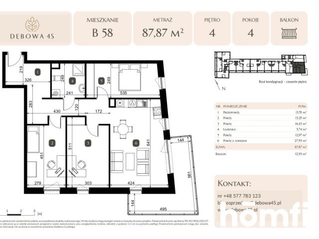 MODERN INVESTMENT | DĘBOWA 45 | 4 ROOMS | BALKONY | UNDERGROUND PARKING | STORAGE ROOM | CENTER - Квартира - Продаж - Katowice, Dąb