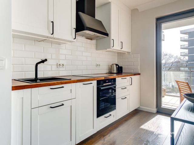 3-room apartment with 2 balconies in the River Point development - Apartment - Rent - Wrocław, Kępa Mieszczańska