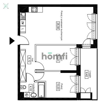 Sady Żoliborskie| 63 m2| 3 pokoje| komórka| loggia - Mieszkanie - Sprzedaż - Warszawa, Żoliborz / Sady Żoliborskie