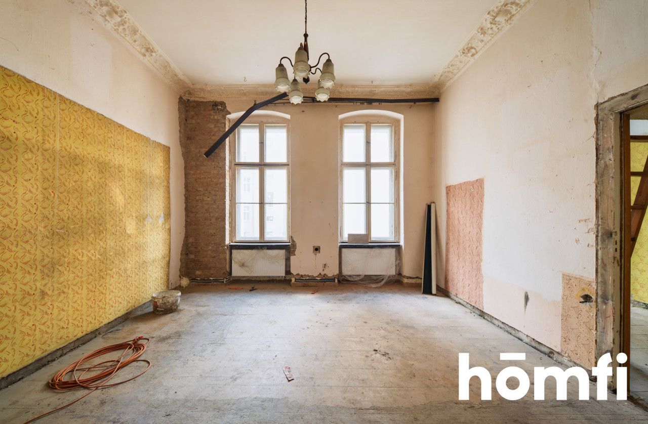 A Quiet Oasis in Downtown Poznań | 54.44 m² | Historic 1895 Building | Arrangement Potential - Apartment - Sale - Poznań, Stare Miasto