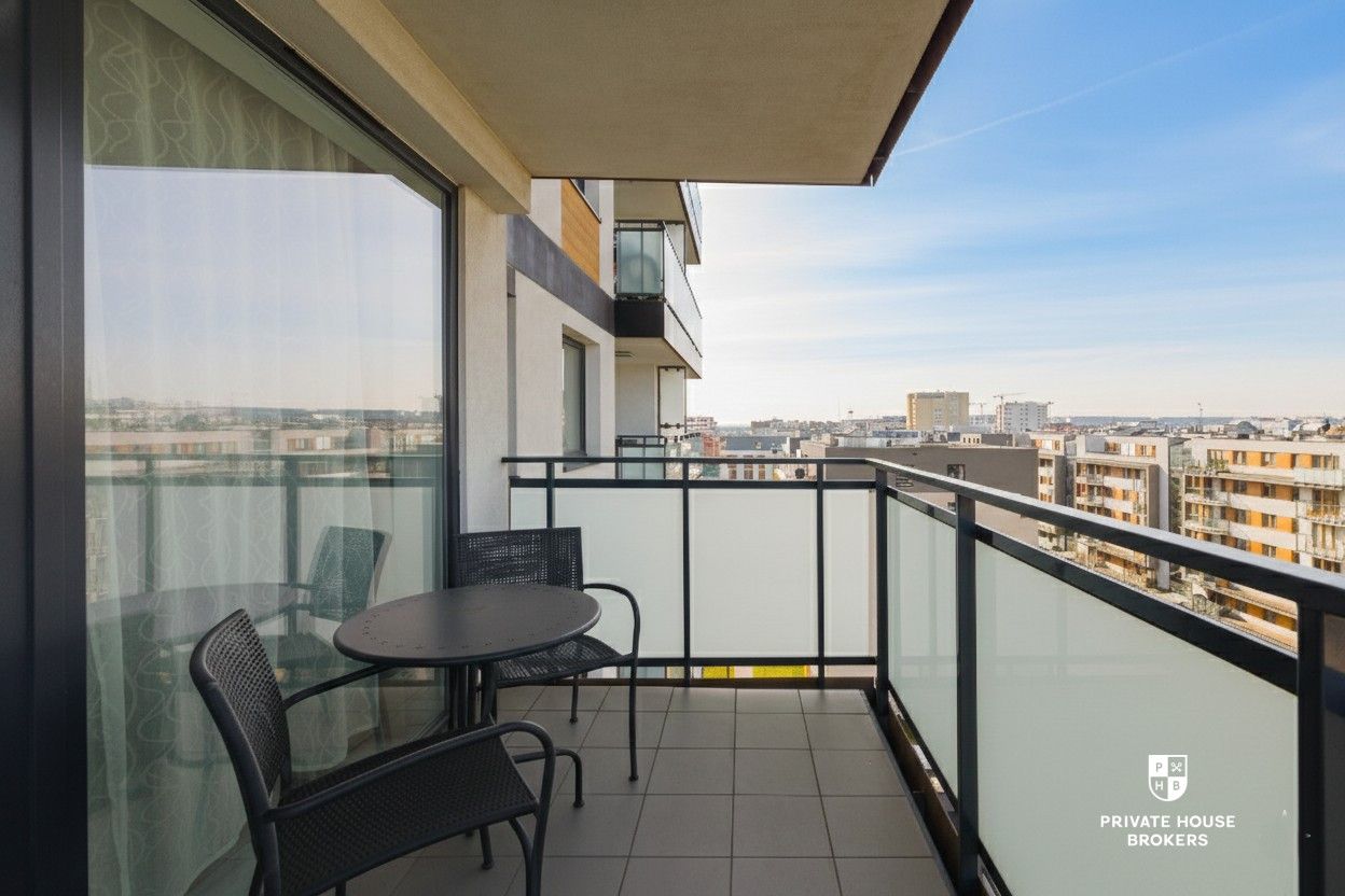 Studio z balkonem i klimatyzacją na Tarnogaju - Apartment - Rent - Wrocław, Krzyki / Tarnogaj