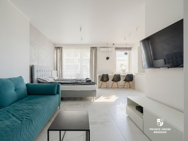 Studio z balkonem i klimatyzacją na Tarnogaju - Mieszkanie - Wynajem - Wrocław, Krzyki / Tarnogaj