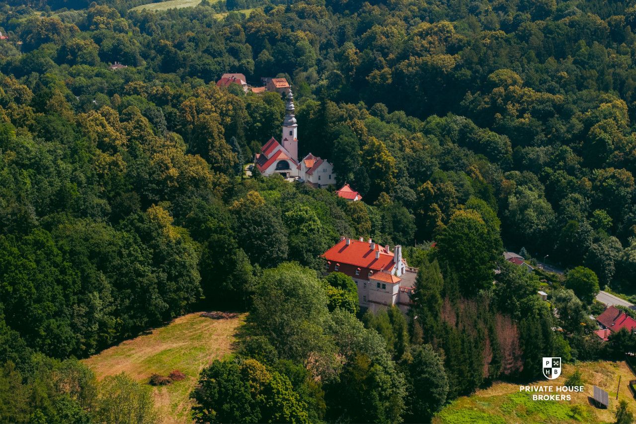 Pałac z aktualnym Pozwoleniem na Budowę / Inwestycja / Dom Opieki / Hotel SPA - Lokal użytkowy - Sprzedaż - Świdnicki, Świdnica / Bystrzyca Górna