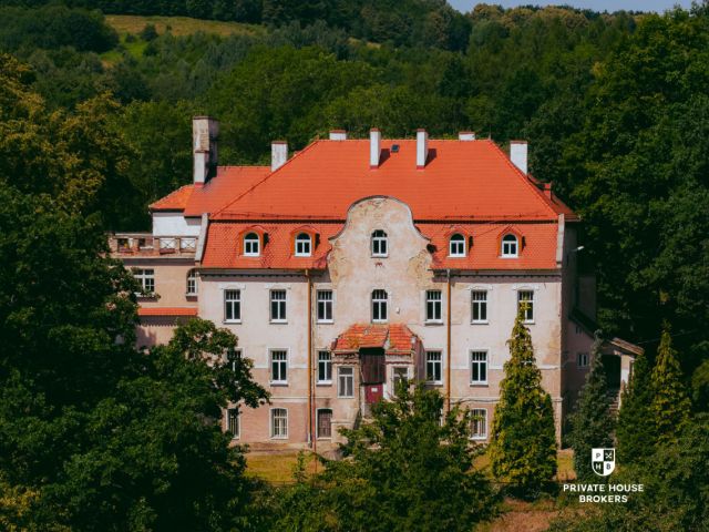 Palace with Current Building Permit / Investment / Nursing Home / SPA Hotel - Commercial premises - Sale - Świdnicki, Świdnica / Bystrzyca Górna