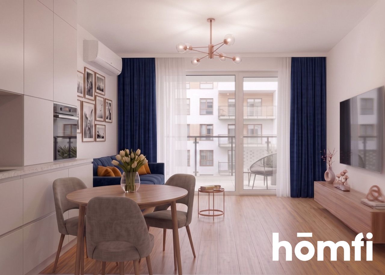 Air-conditioned apartment | 2 rooms | Wybickiego St | Fort Natura | Krowodrza - Apartment - Sale - Kraków, Krowodrza