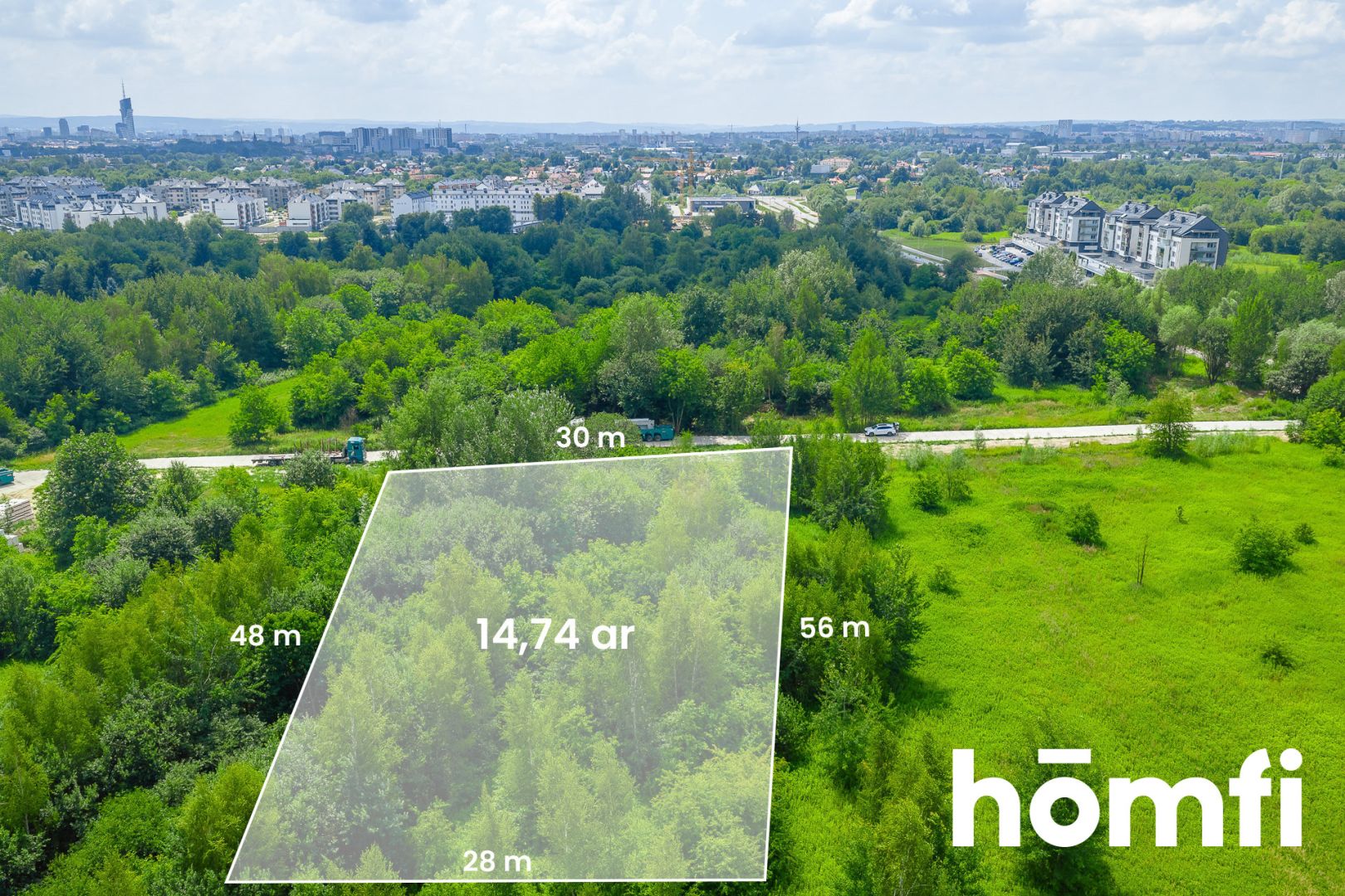 Investment plot 14.74 ares – MPZP U6 - Plot - Sale - Rzeszów, Staromieście