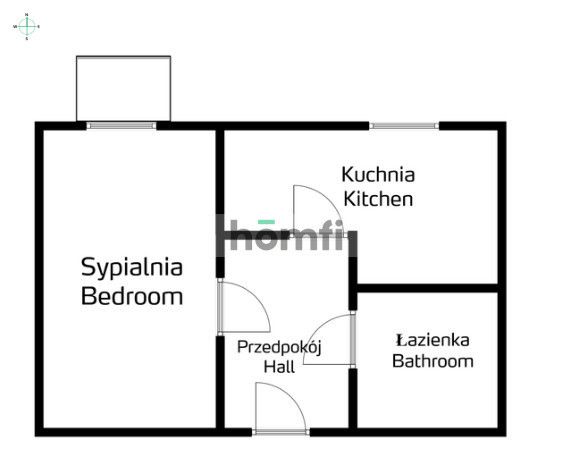 Bright & Adjustable 34.5 m² | Free Gated Parking | Available Now - Apartment - Rent - Kraków, Podgórze / Bieżanów-Prokocim