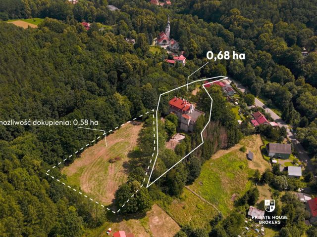 Palace with Current Building Permit / Investment / Nursing Home / SPA Hotel - Будинок - Продаж - Świdnicki, Świdnica / Bystrzyca Górna