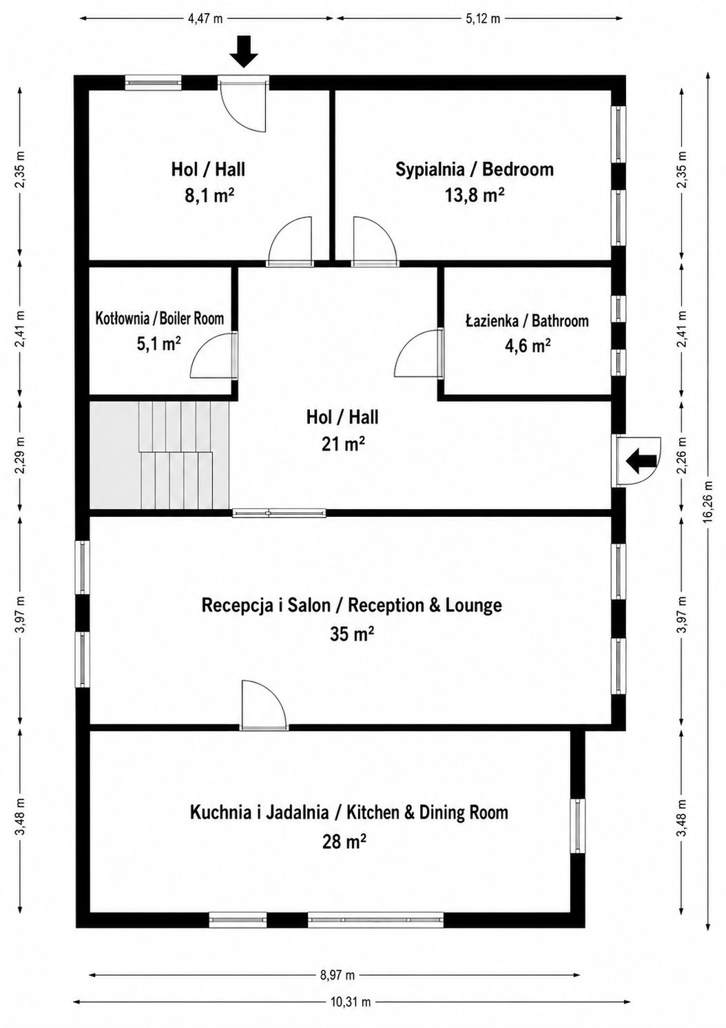 House with Guest House Potential | Holy Cross Trail - House - Sale - Kielecki, Nowa Słupia