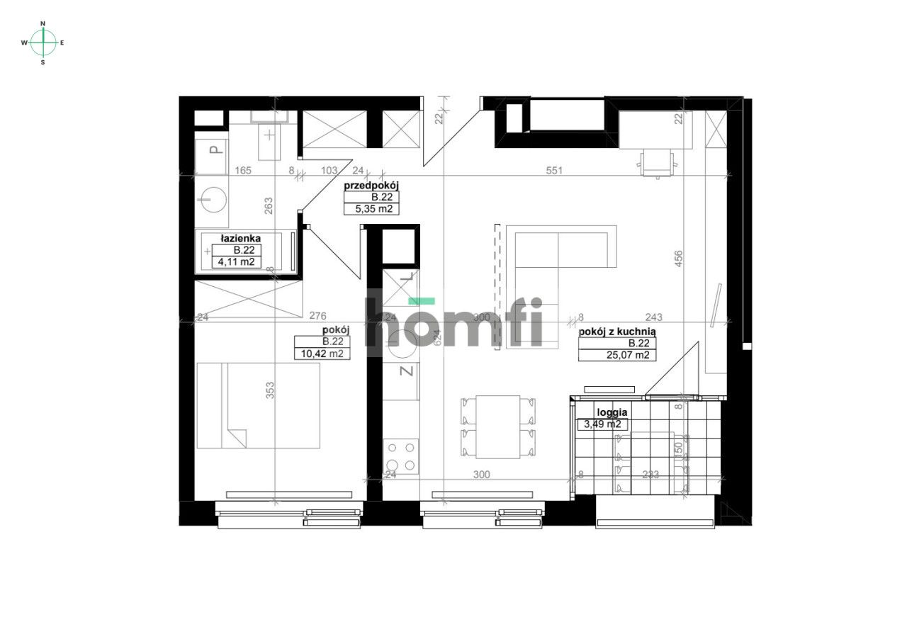 Beautifully decorated 2-room apartment in Wilda - Квартира - Оренда - Poznań, Wilda / Wilda