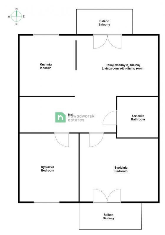 Nowoczesne 3-pokoje przy Odrze z klimatyzacją - Apartment - Rent - Wrocław, Stare Miasto