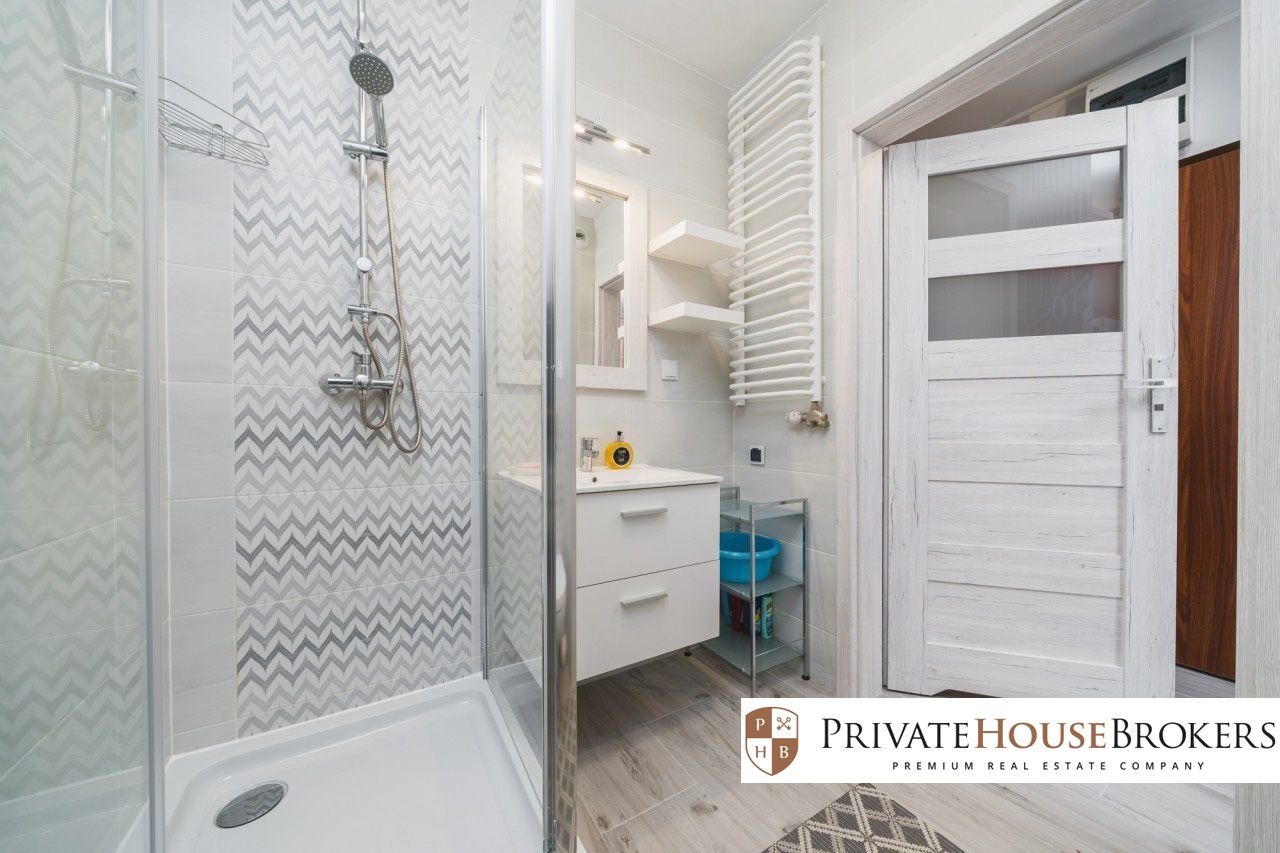 Kliny, Szwed-Śniadowskiej, 24m²: modern studio with a balcony - Apartment - Rent - Kraków, Podgórze / Kliny