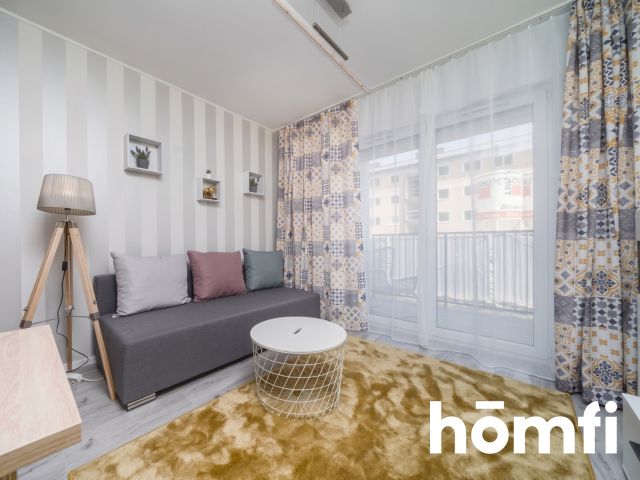 Kliny, Szwed-Śniadowskiej, 24m²: modern studio with a balcony - Apartment - Rent - Kraków, Podgórze / Kliny