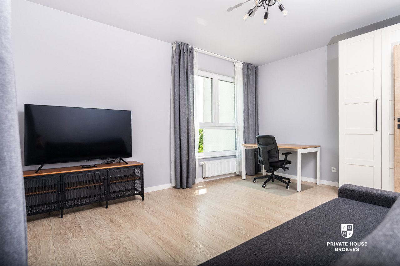 Two-Room Apartment for Rent, Kraków Podgórze (Płaszów, Bagry Lagoon), 43 m², 2nd Floor - Apartment - Rent - Kraków, Podgórze