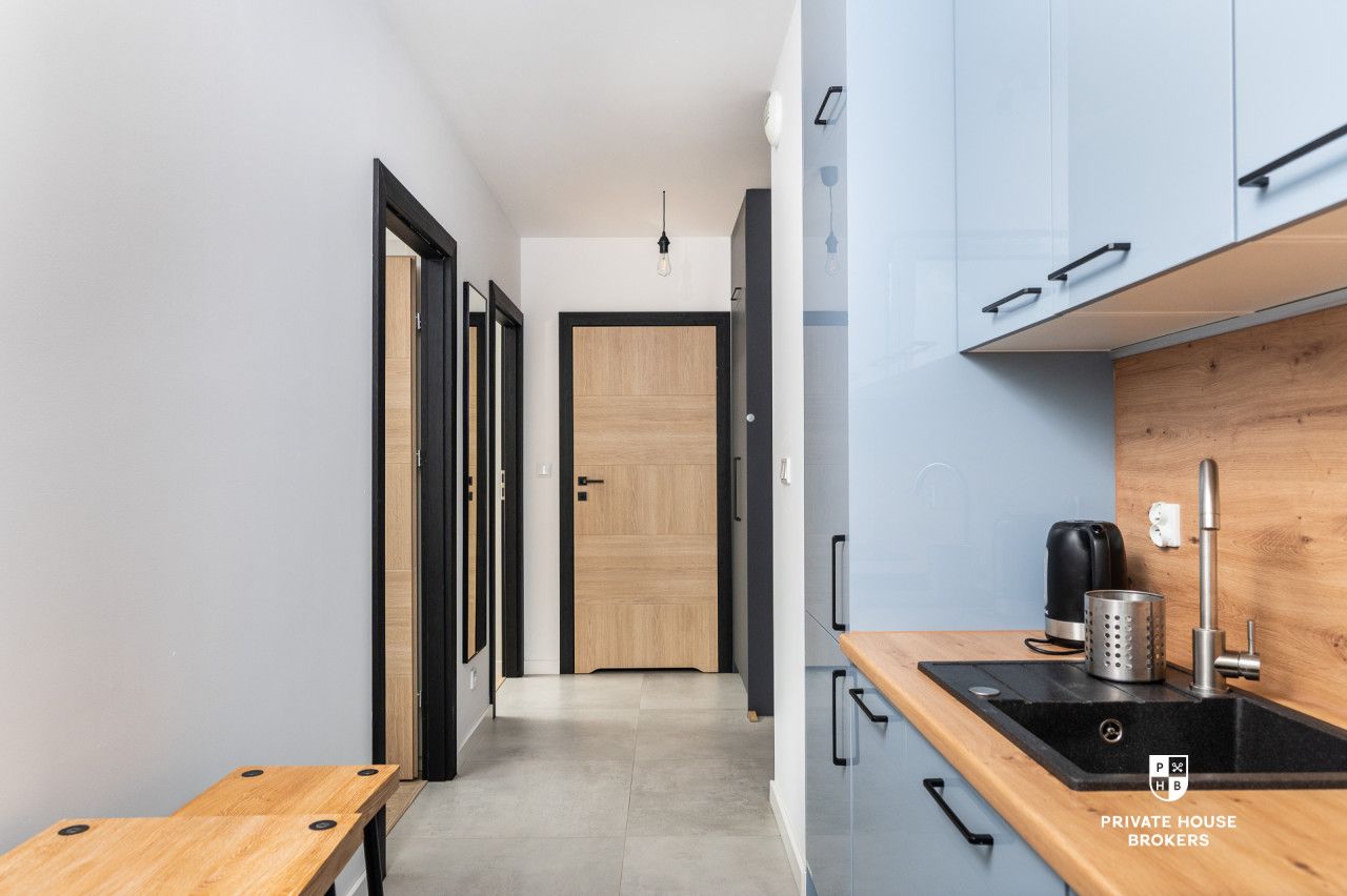 Two-Room Apartment for Rent, Kraków Podgórze (Płaszów, Bagry Lagoon), 43 m², 2nd Floor - Apartment - Rent - Kraków, Podgórze