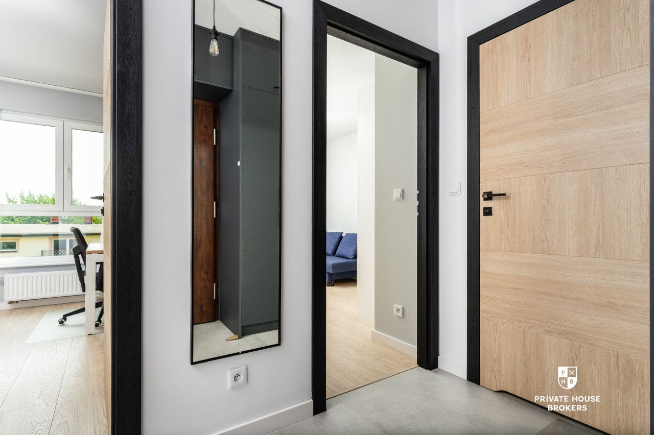 Two-Room Apartment for Rent, Kraków Podgórze (Płaszów, Bagry Lagoon), 43 m², 2nd Floor - Apartment - Rent - Kraków, Podgórze