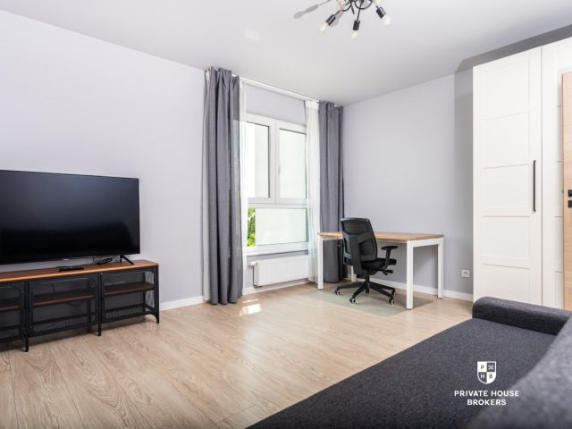 Two-Room Apartment for Rent, Kraków Podgórze (Płaszów, Bagry Lagoon), 43 m², 2nd Floor - Apartment - Rent - Kraków, Podgórze