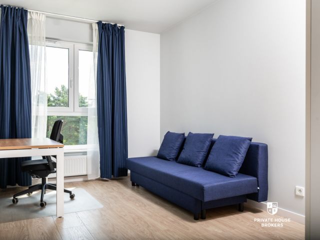 Two-Room Apartment for Rent, Kraków Podgórze (Płaszów, Bagry Lagoon), 43 m², 2nd Floor - Apartment - Rent - Kraków, Podgórze