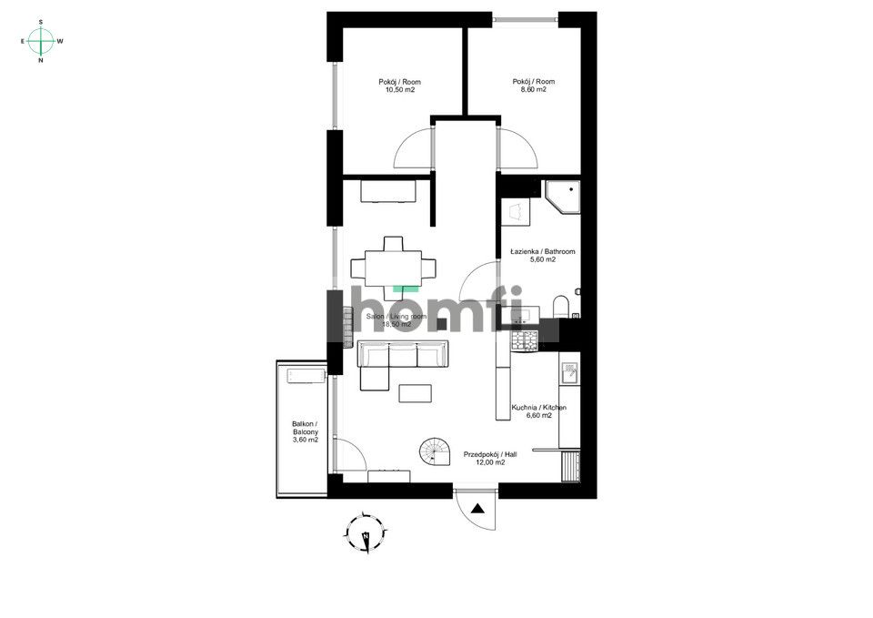 PRESTIŻOWY DWUPOZIOMOWY APARTAMENT | TYCHY ŻWAKÓW - Mieszkanie - Sprzedaż - Tychy, Żwaków