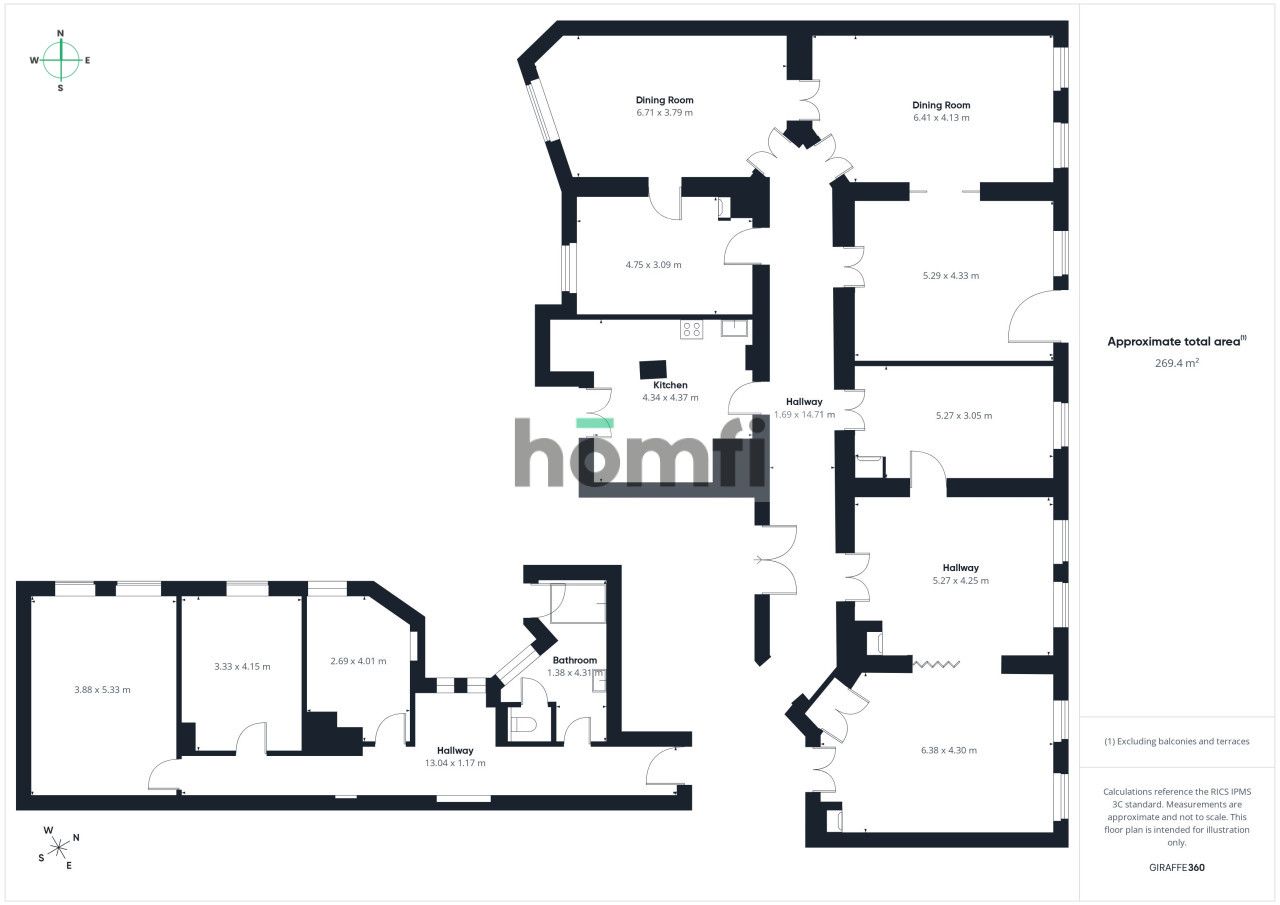 SPACIOUS OFFICE PREMISES – TOTAL 281 M² – FOR RENT IN THE CENTER OF KATOWICE - Commercial premises - Rent - Katowice, Centrum