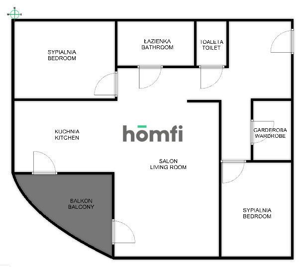 3 rooms | Next to Vistula / Forum - Apartment - Sale - Kraków, Podgórze / Dębniki