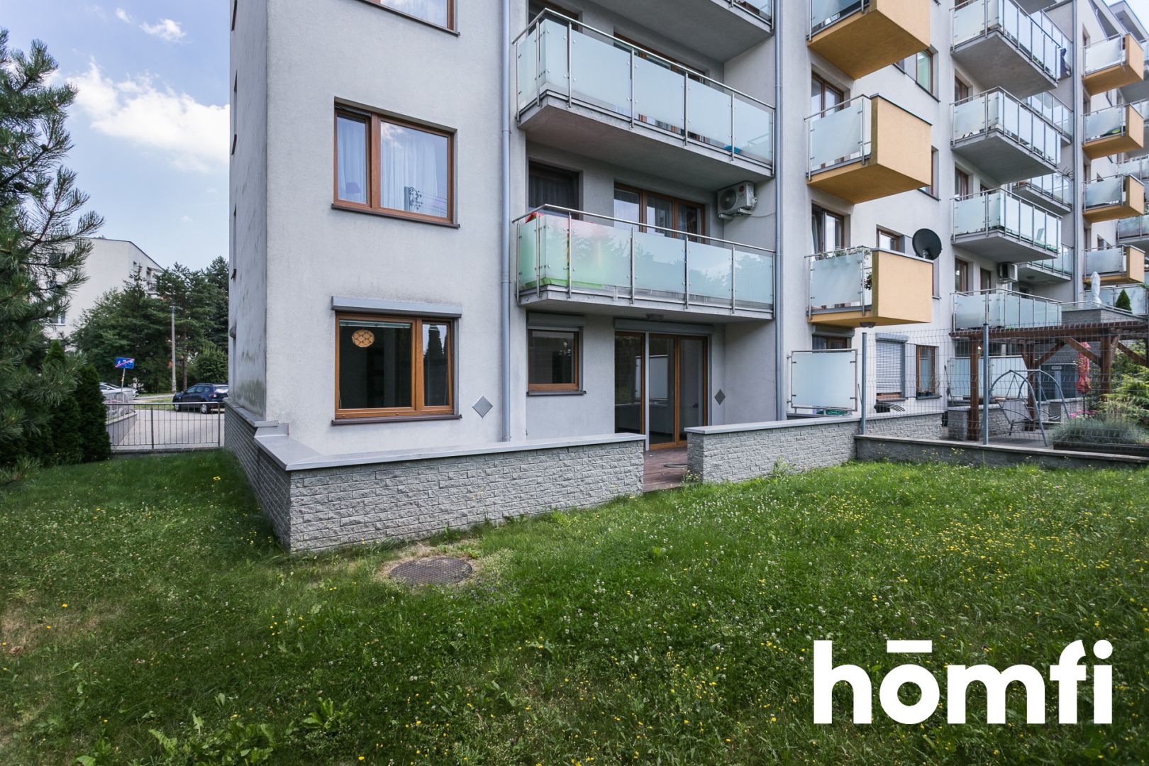 Sunny 3-room apartment, 20 m² terrace and 140 m² garden – Wola Duchacka | Green surroundings - Apartment - Sale - Kraków, Podgórze / Podgórze Duchackie