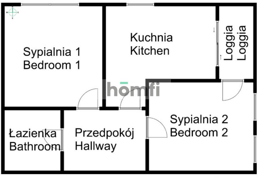 Bronowice, Niedaleko Tramwaj+Kolejka SKA, 2 Osobne pokoje plus osobna kuchnia| 50m2 na parterze - Mieszkanie - Sprzedaż - Kraków, Krowodrza / Bronowice