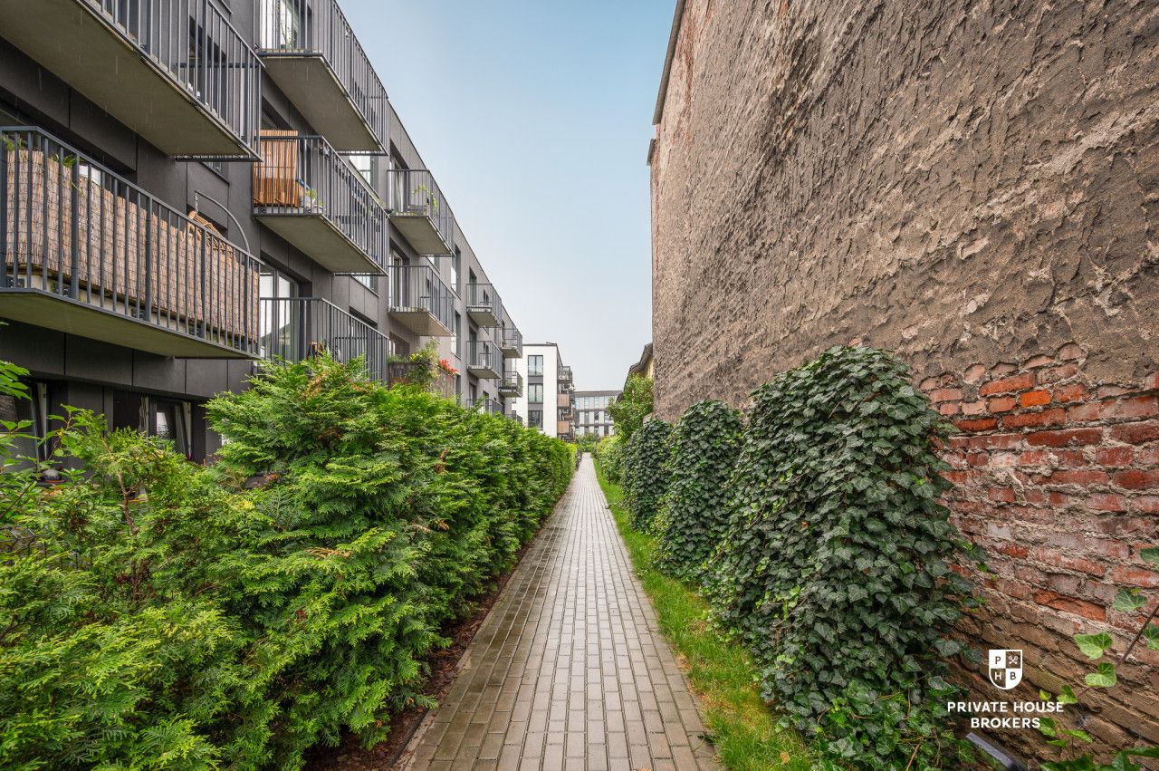 Stylowe studio z ogródkiem na Zabłociu - Mieszkanie - Wynajem - Kraków, Zabłocie
