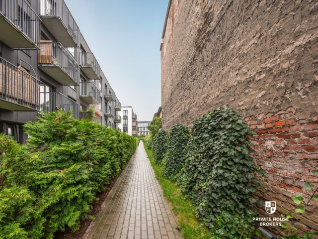 Stylowe studio z ogródkiem na Zabłociu - Mieszkanie - Wynajem - Kraków, Zabłocie