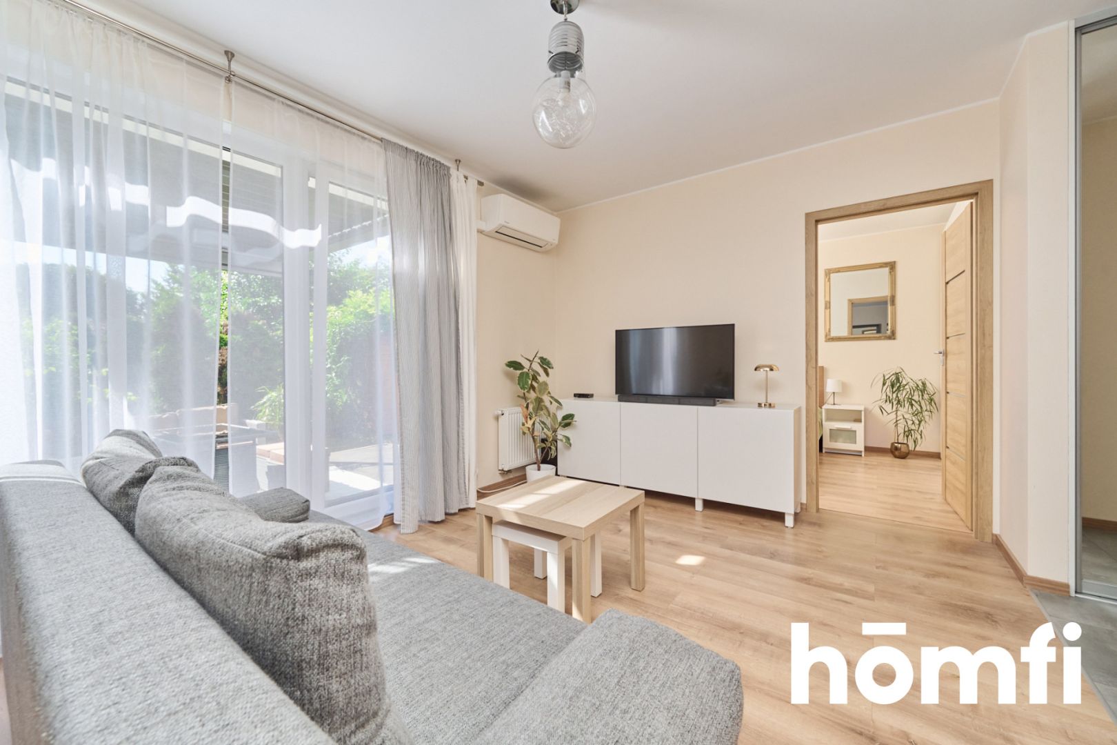 Siechnice | 45m2 | 2 pokoje z ogródkiem i klimą - Mieszkanie - Sprzedaż - Wrocławski, Siechnice