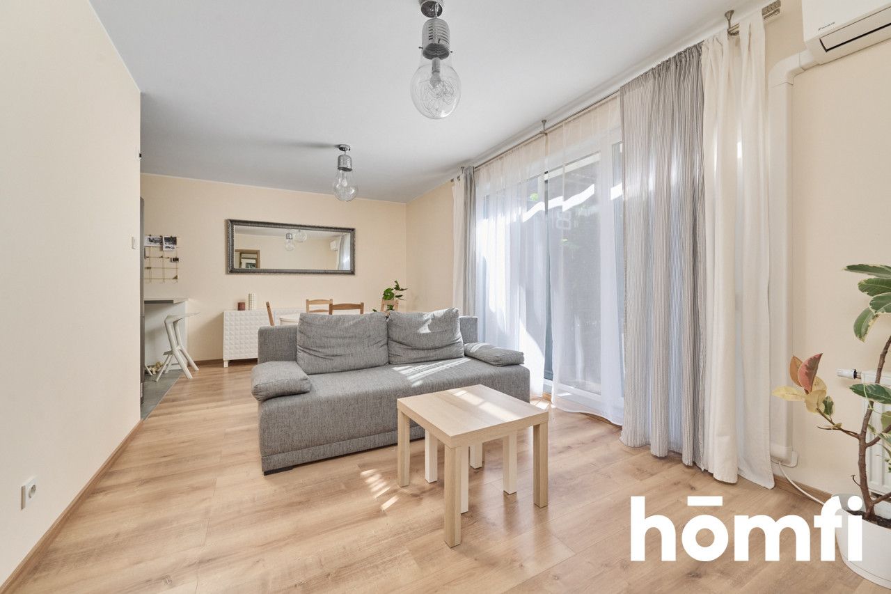 Siechnice | 45m2 | 2 pokoje z ogródkiem i klimą - Mieszkanie - Sprzedaż - Wrocławski, Siechnice