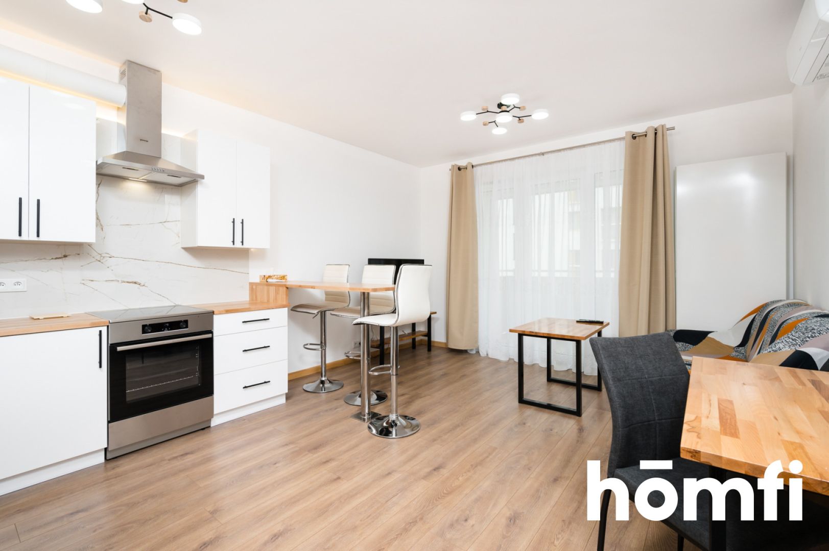 Two bedroom apartment located in new building at Saska 12C street | Saska Blu - Квартира - Оренда - Kraków, Podgórze