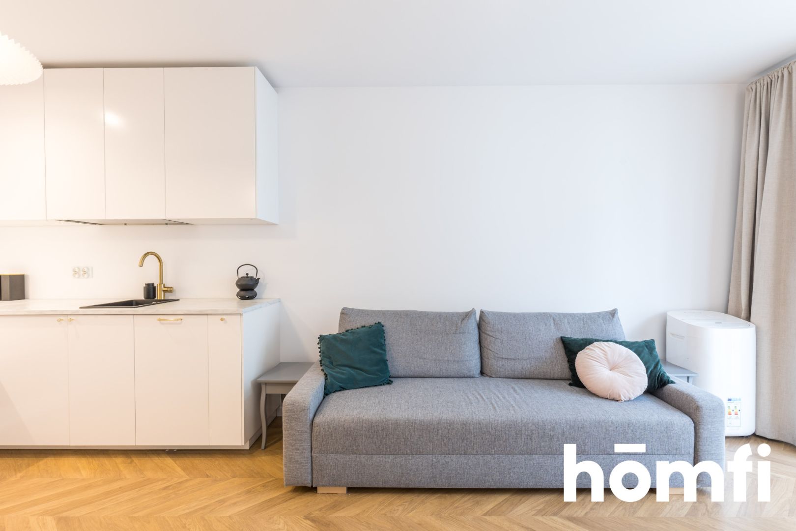 Bright and stylish studio apartment with a balcony – Czeczów Street - Apartment - Sale - Kraków, Podgórze / Bieżanów-Prokocim