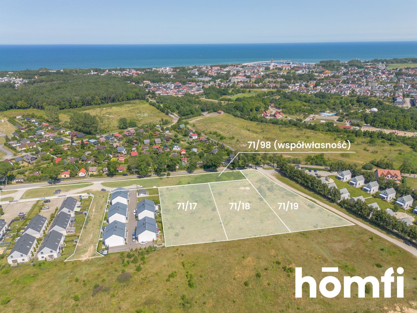 Three unique building plots (9,166 m²) in Władysławowo - Ділянка - Продаж - Pucki, Władysławowo