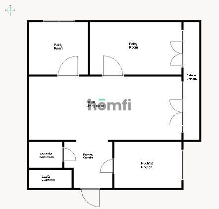 With a beautiful view - 3-room apartment, 45m ^ 2, in the center of Radom. - Квартира - Продаж - Radom, Śródmieście