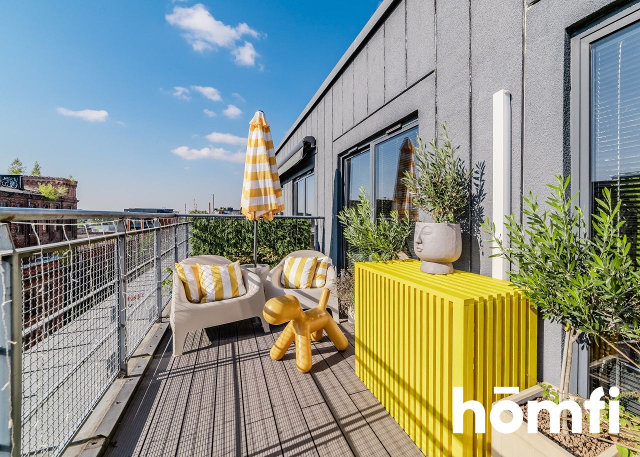 Lofty Scheiblera: Elegant 75 m² with 3 Terraces - Apartment - Sale - Łódź, Widzew
