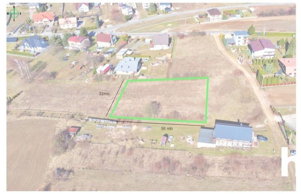building plot in the center of Balin - Plot - Sale - Chrzanowski, Chrzanów / Balin Mały