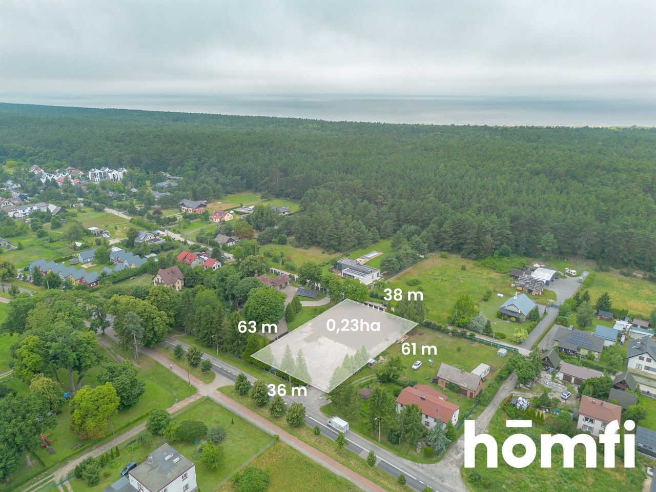 Building plot near the sea, Sobieszewo Island - Plot - Sale - Gdańsk, Sobieszewo