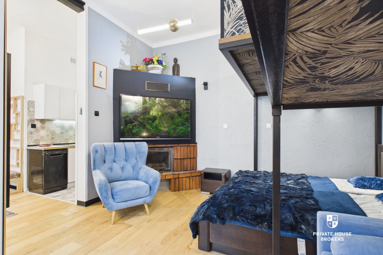 Stylowe 34 m² w sercu Krakowa | ul. Topolowa - Mieszkanie - Sprzedaż - Kraków, Śródmieście / Stare Miasto