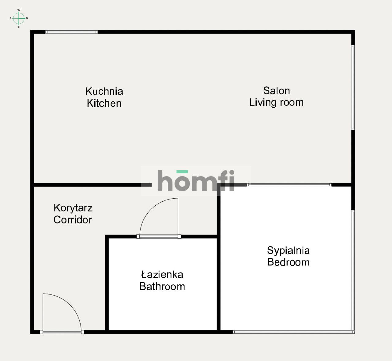 Stylish One-Bedroom Apartment in Wola Justowska - Apartment - Rent - Kraków, Krowodrza / Wola Justowska